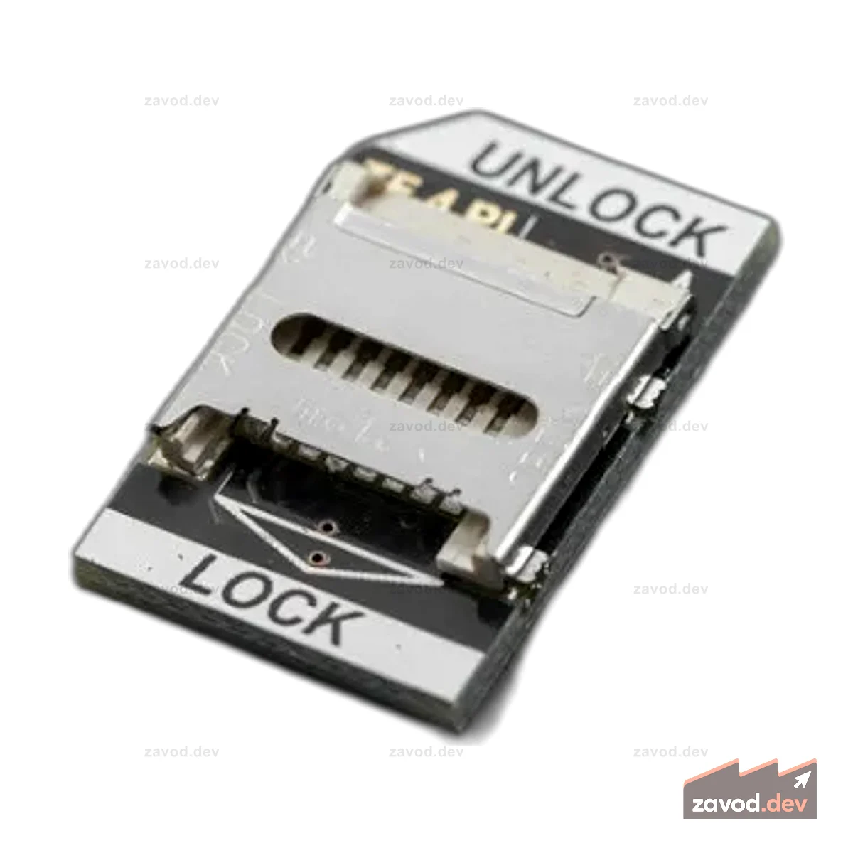 Адаптер для карт памяти microSD Raspberry Pi — низкопрофильный (Снято с производства)