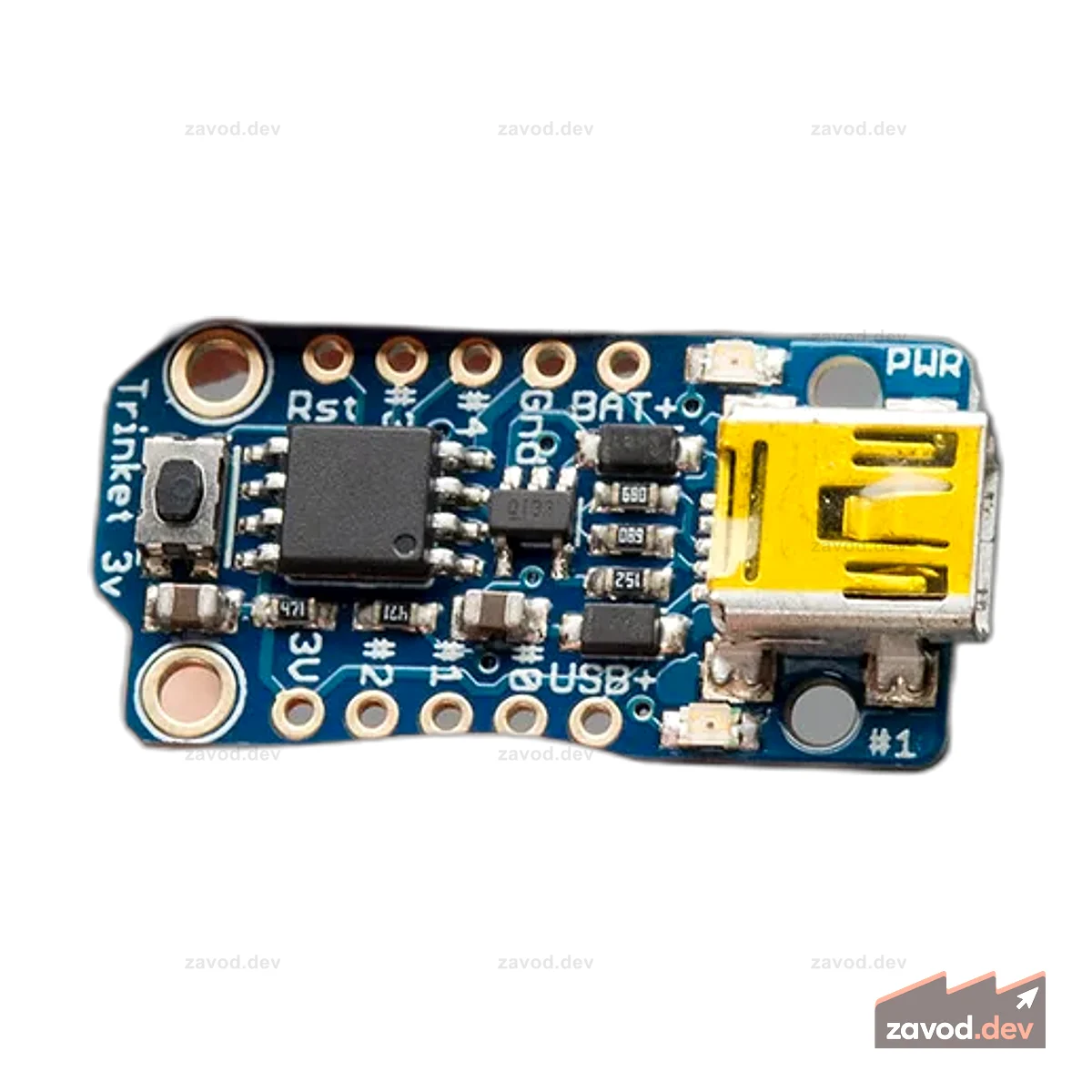 Adafruit Trinket — Мини-микроконтроллер — Логика 3 В