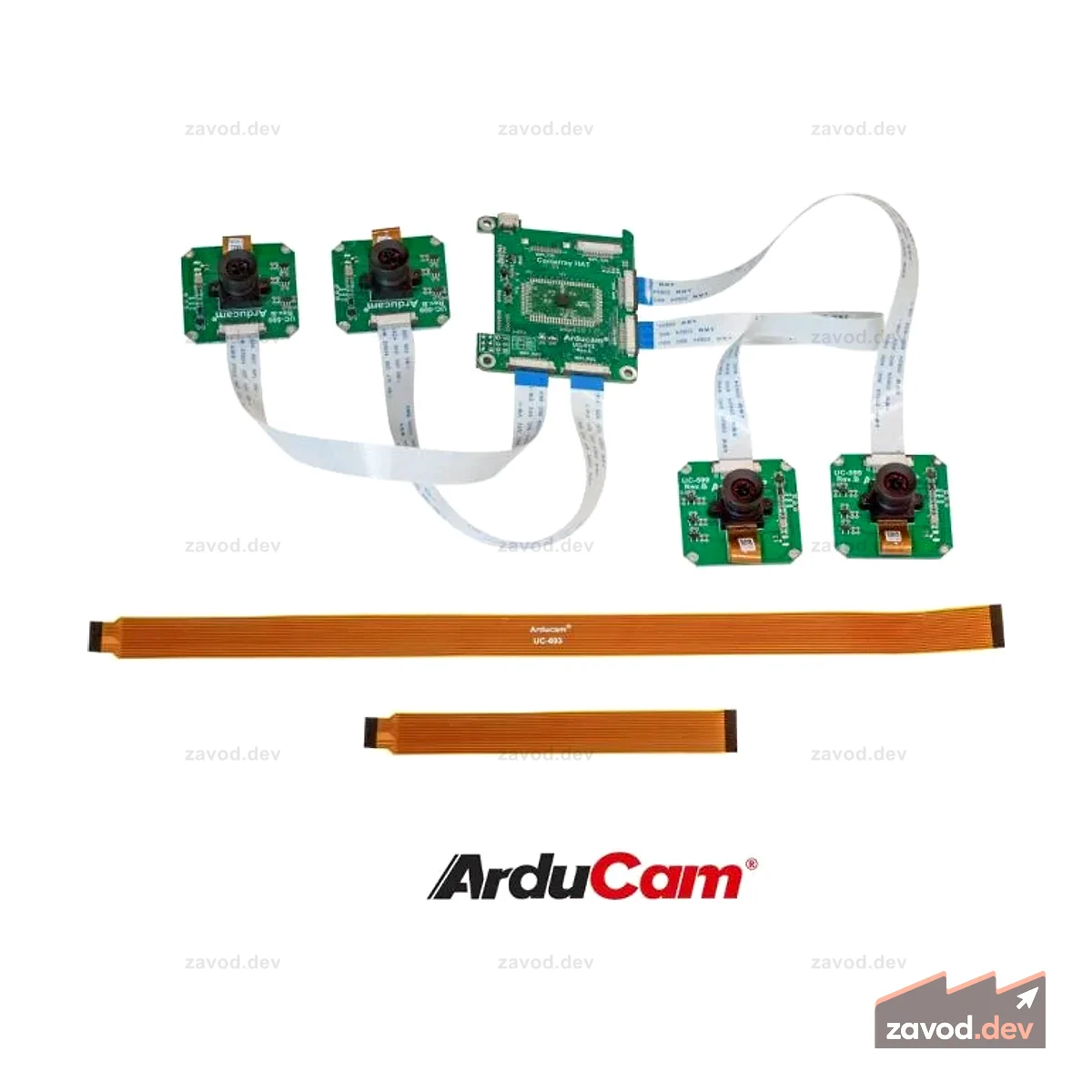 Arducam OV9281 Raspberry Pi/Jetson Nano/NX 1 МП x 4