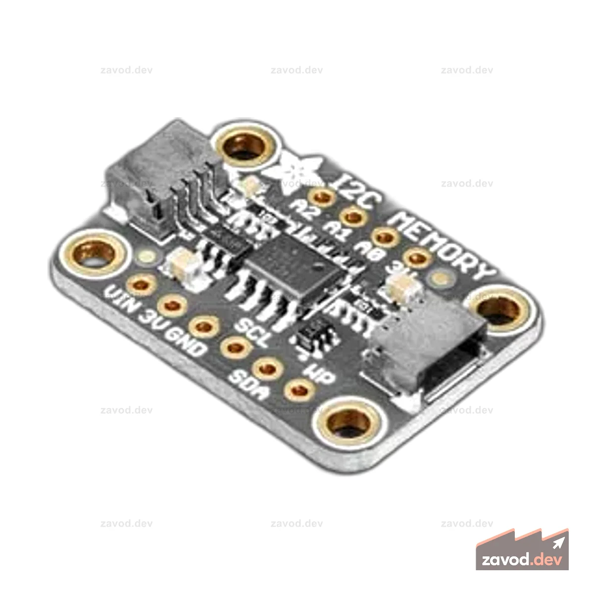 Adafruit 24LC32 I2C EEPROM Breakout - 32 Кбит / 4 КБ - Stemma QT