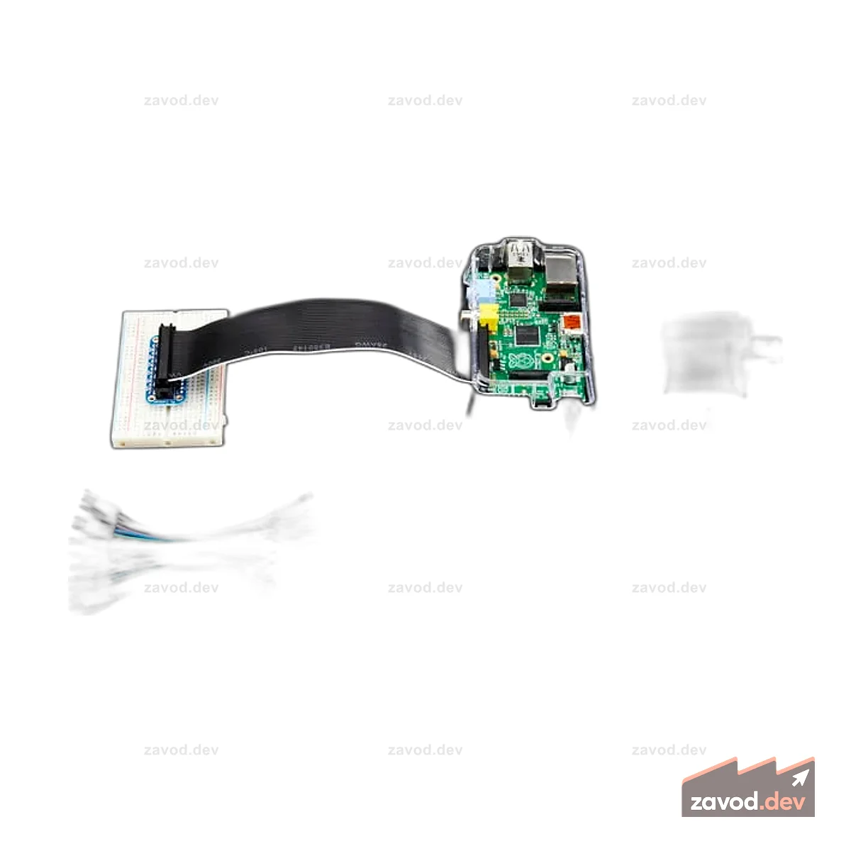 Бюджетный пакет для Raspberry Pi 1 Model B (не включает RasPi)