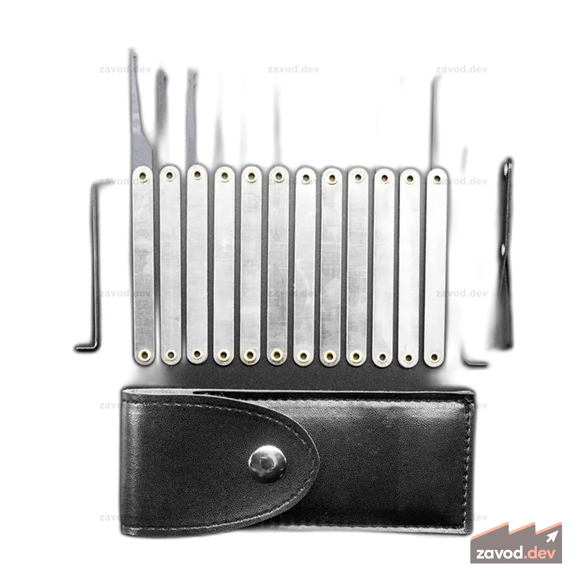 Набор отмычек Fancy Lock-sport — 12 отмычек и 3 ключа
