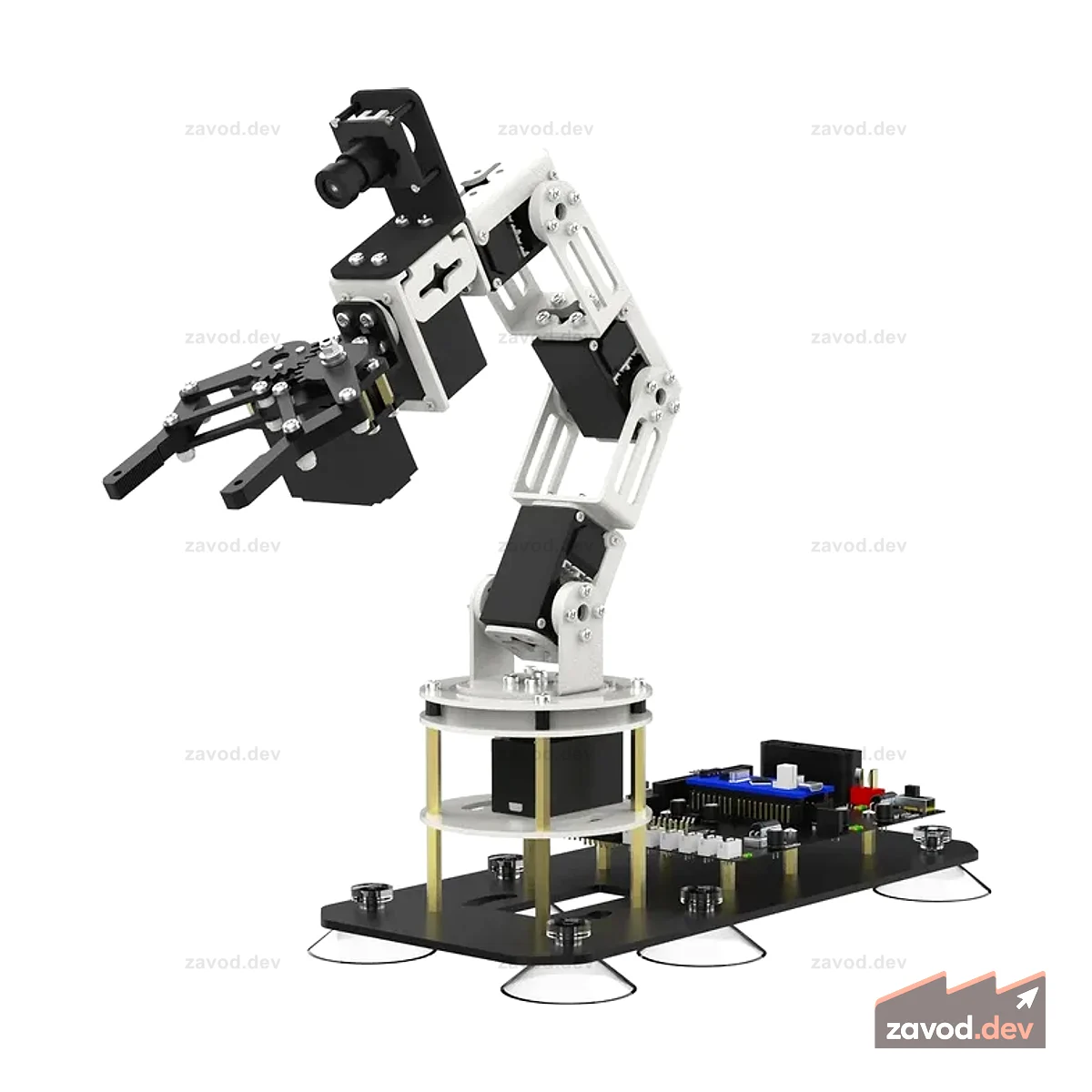 DOFBOT SE Робот-манипулятор AI Vision с программированием ROS Python (версия для виртуальной машины)