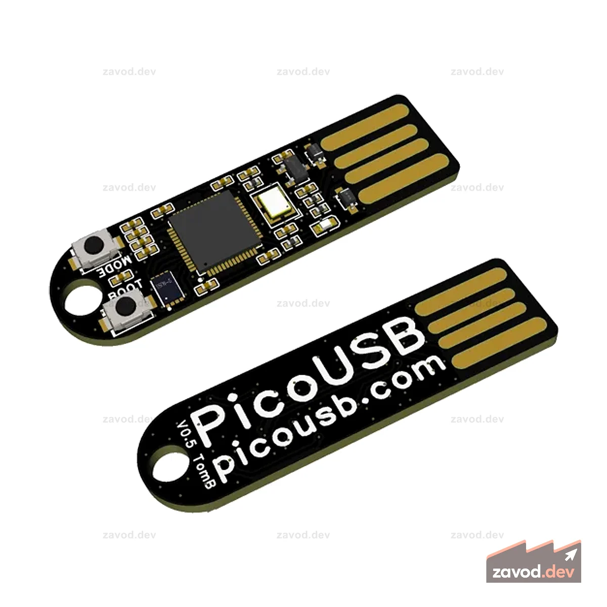 PicoUSB — Raspberry Pi Pico RP2040 с питанием от плохого USB (Rubber Ducky)