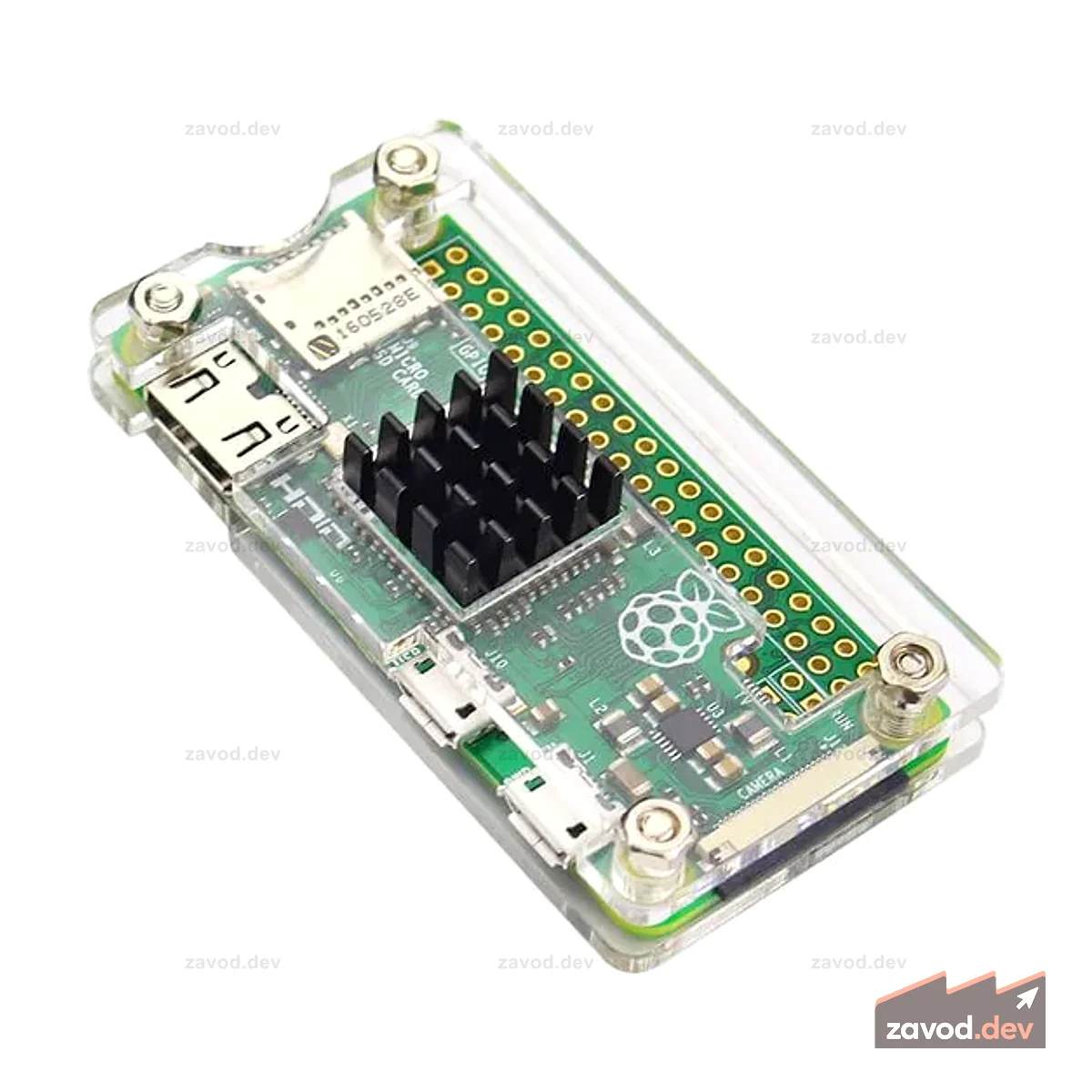 Акриловый защитный чехол для Raspberry Pi Zero W