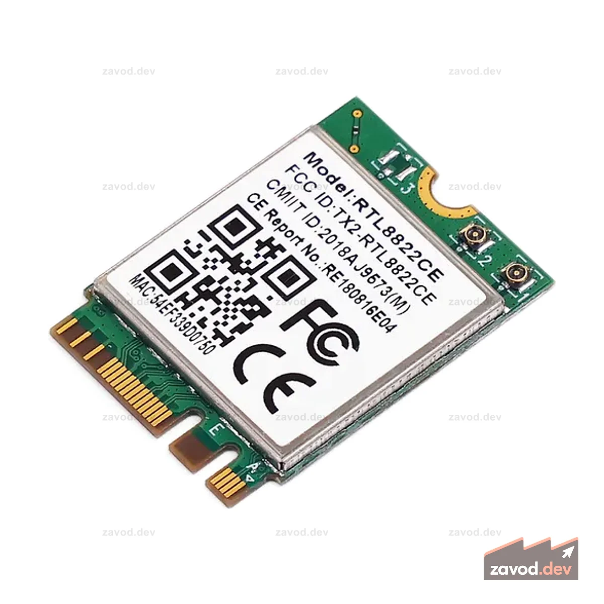 RTL8822CE Беспроводная сетевая карта, двухдиапазонный Wi-Fi 5 2,4G/5 ГГц, Bluetooth 5.0, совместимый с Jetson Orin