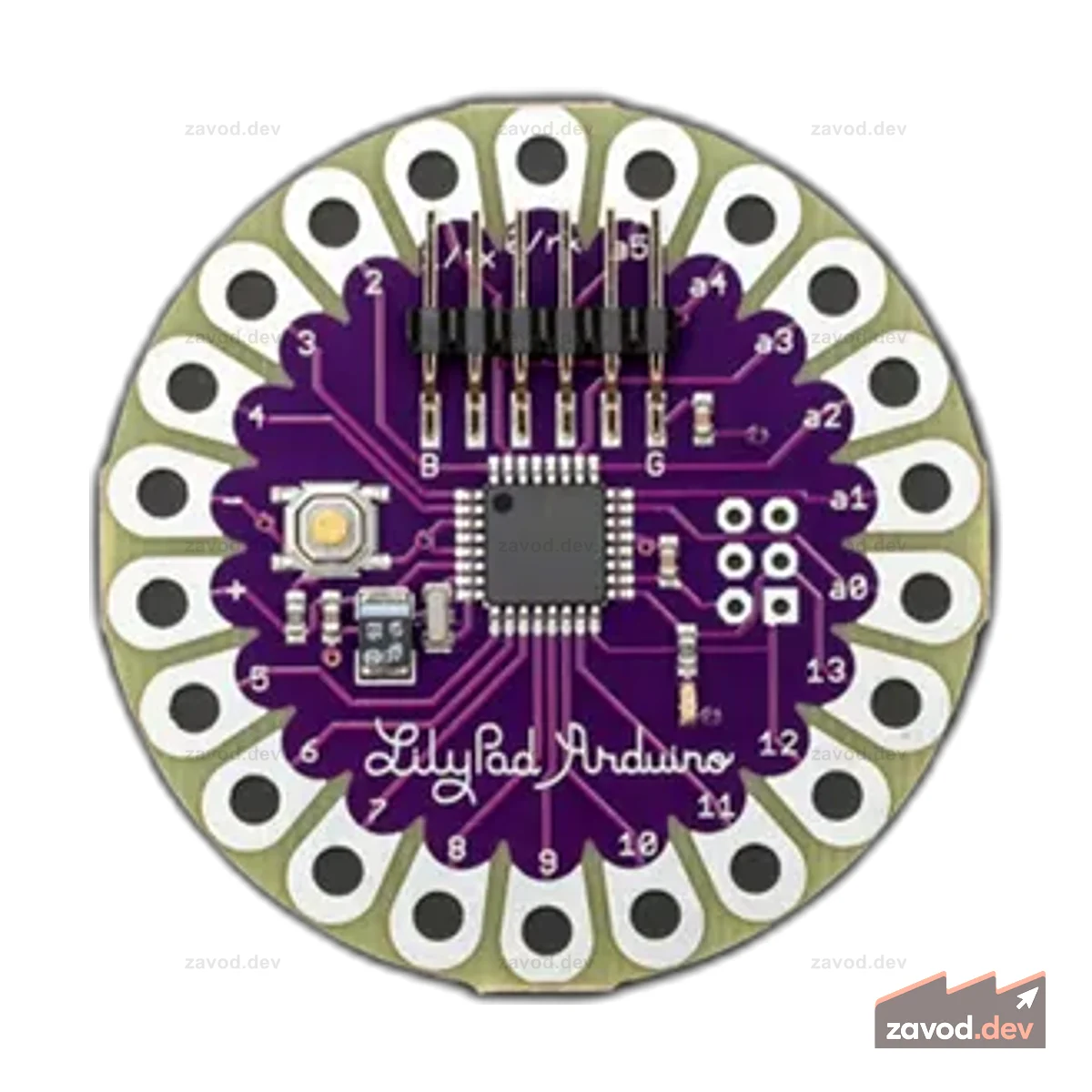 Основная плата LilyPad Arduino (Atmega 328)