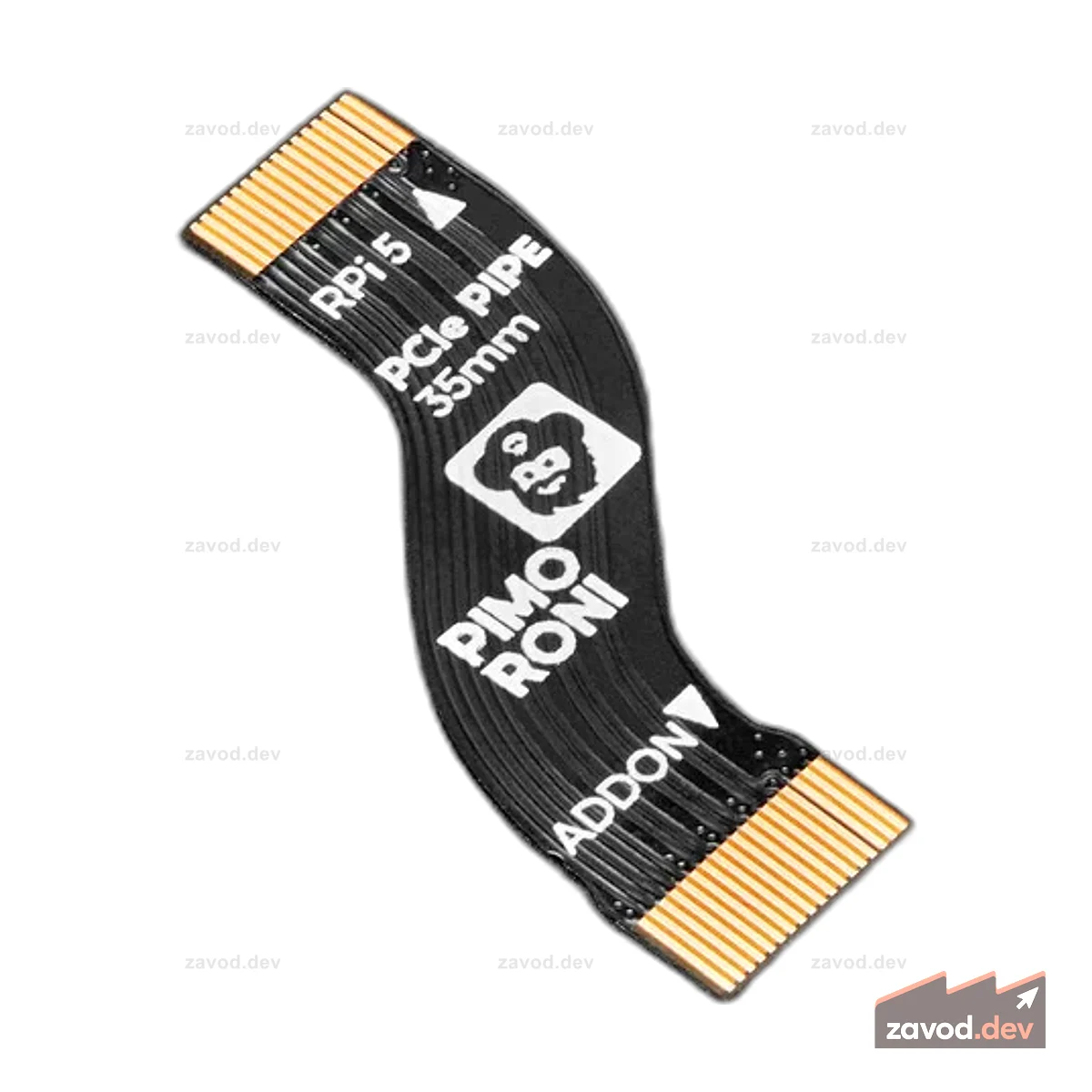 Гибкий кабель PCIe для базы NVMe и Raspberry Pi 5 — канал PCIe
