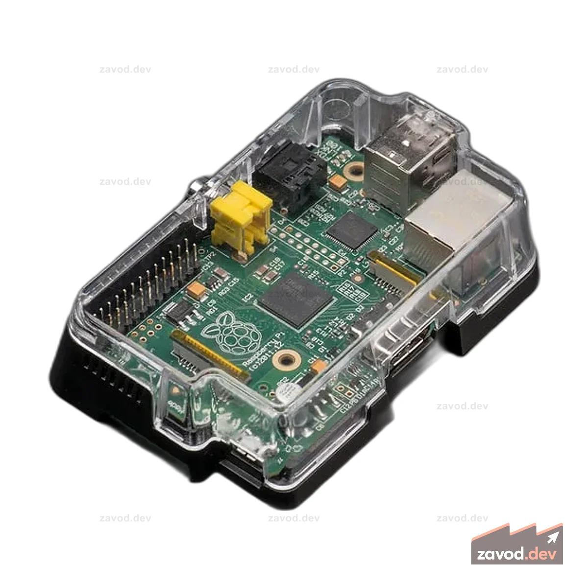 Adafruit Pi Case — Корпус для Raspberry Pi модели A или B