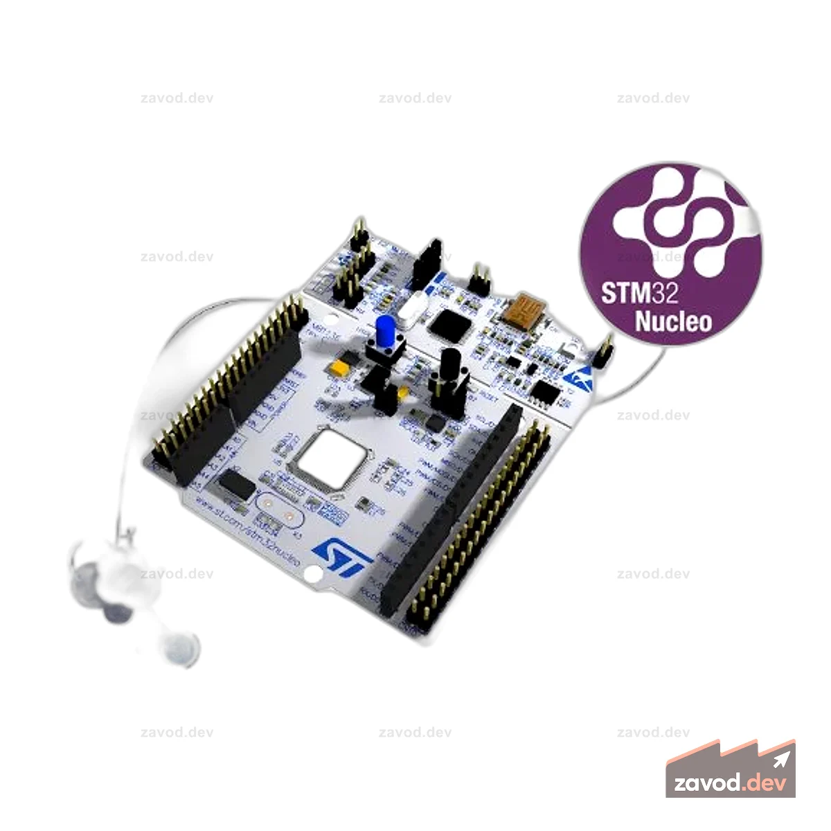 Плата ST Nucleo STM32F334R8T6