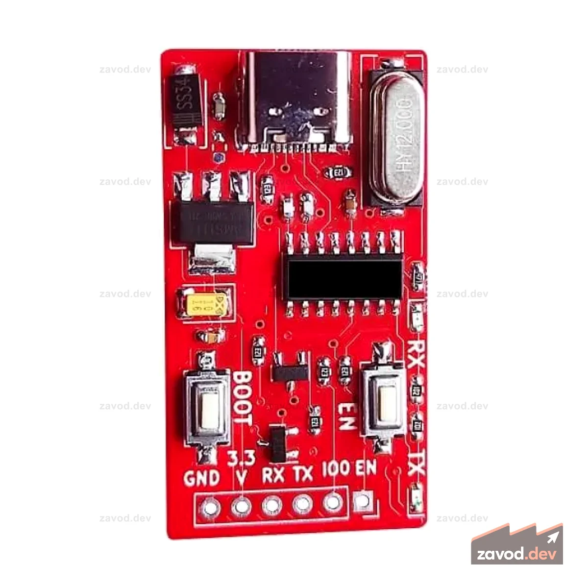 USB-программатор ESP32 и ESP8266, версия 1.0 с автоматической загрузкой