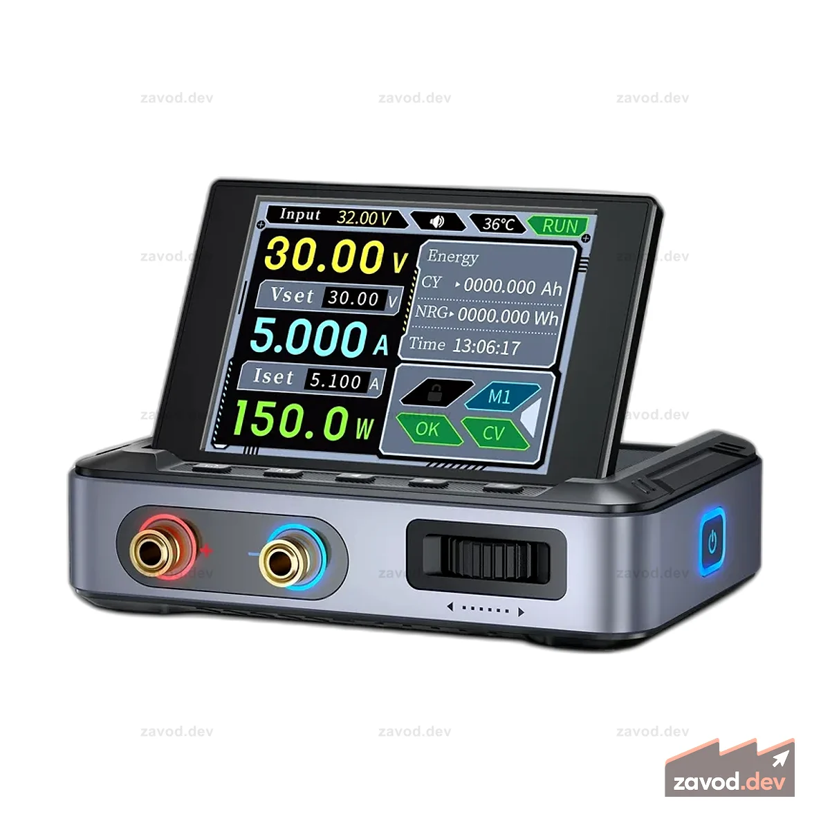 FNIRSI® DPS-150 Mini DC Регулируемый программируемый импульсный источник питания с ЧПУ