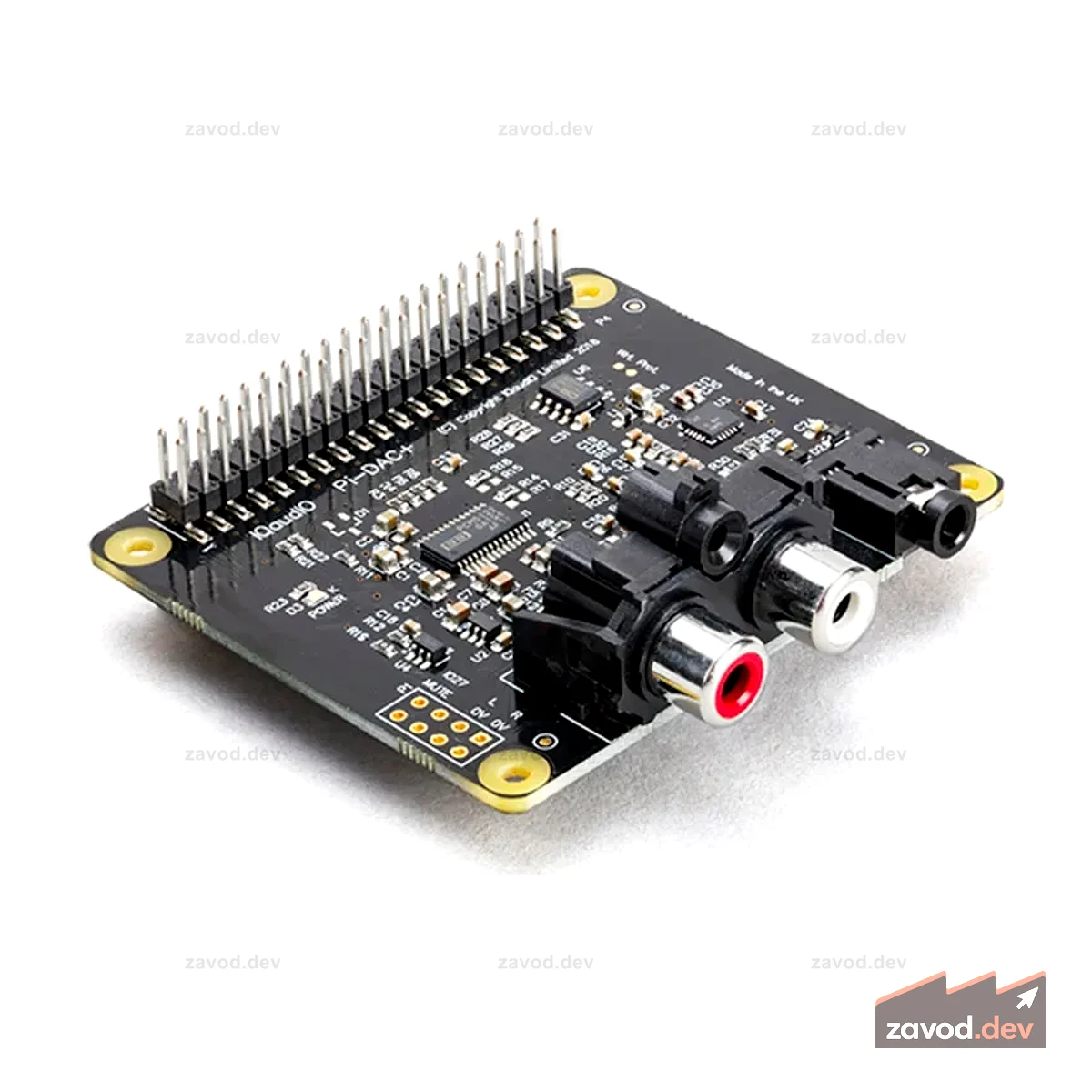 Raspberry Pi IQAudio ЦАП+