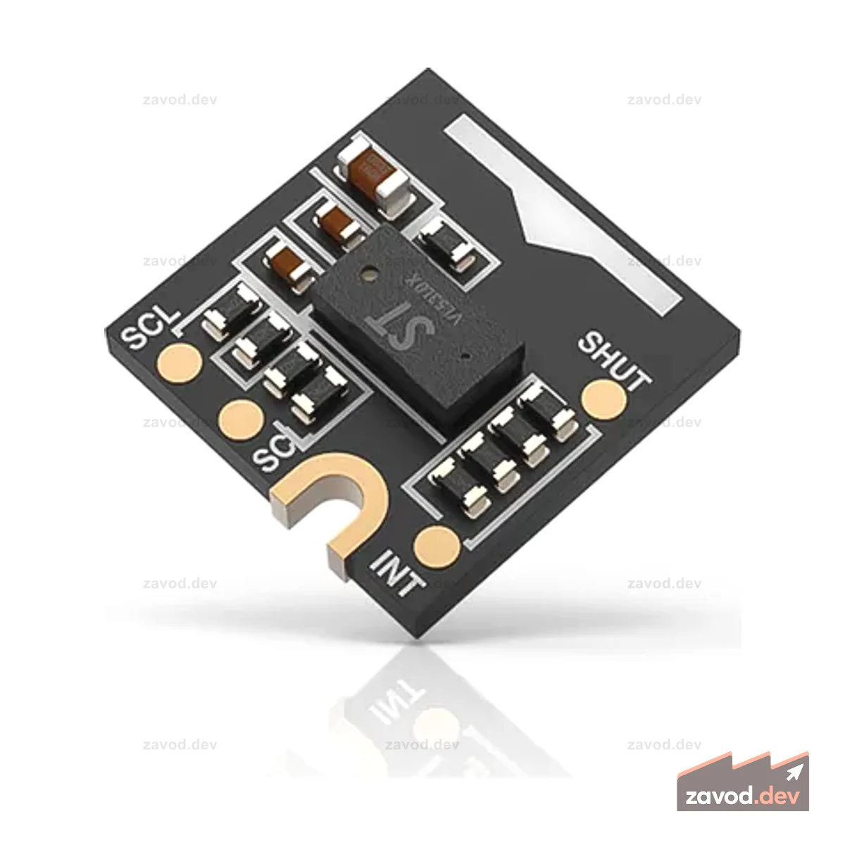 Датчик времени пролета (ToF) STMicroelectronics VL53L0X | РАК12014