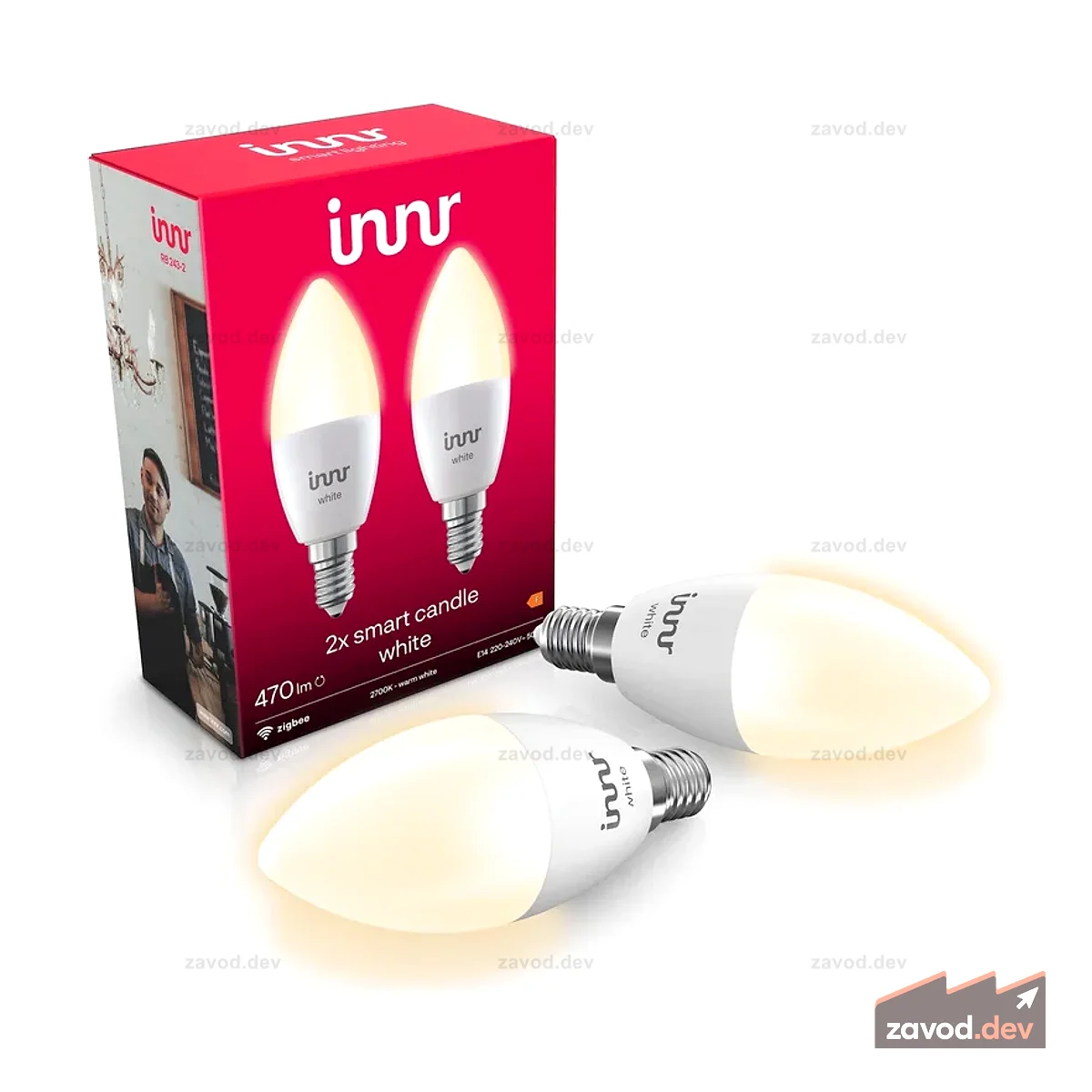 Свечи Innr Zigbee E14, 2 шт.