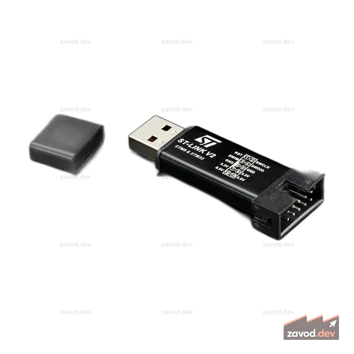 ST-Link STM8/STM32 v2 совместимый программатор и эмулятор