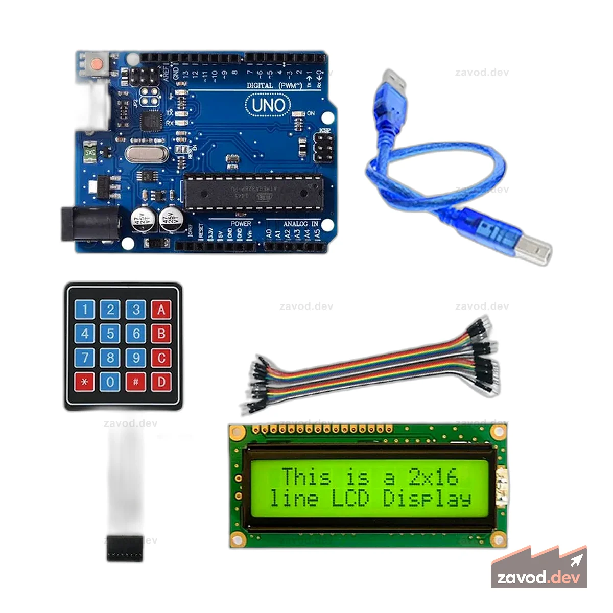 Совместимость с робототехническим комплектом Arduino UNO