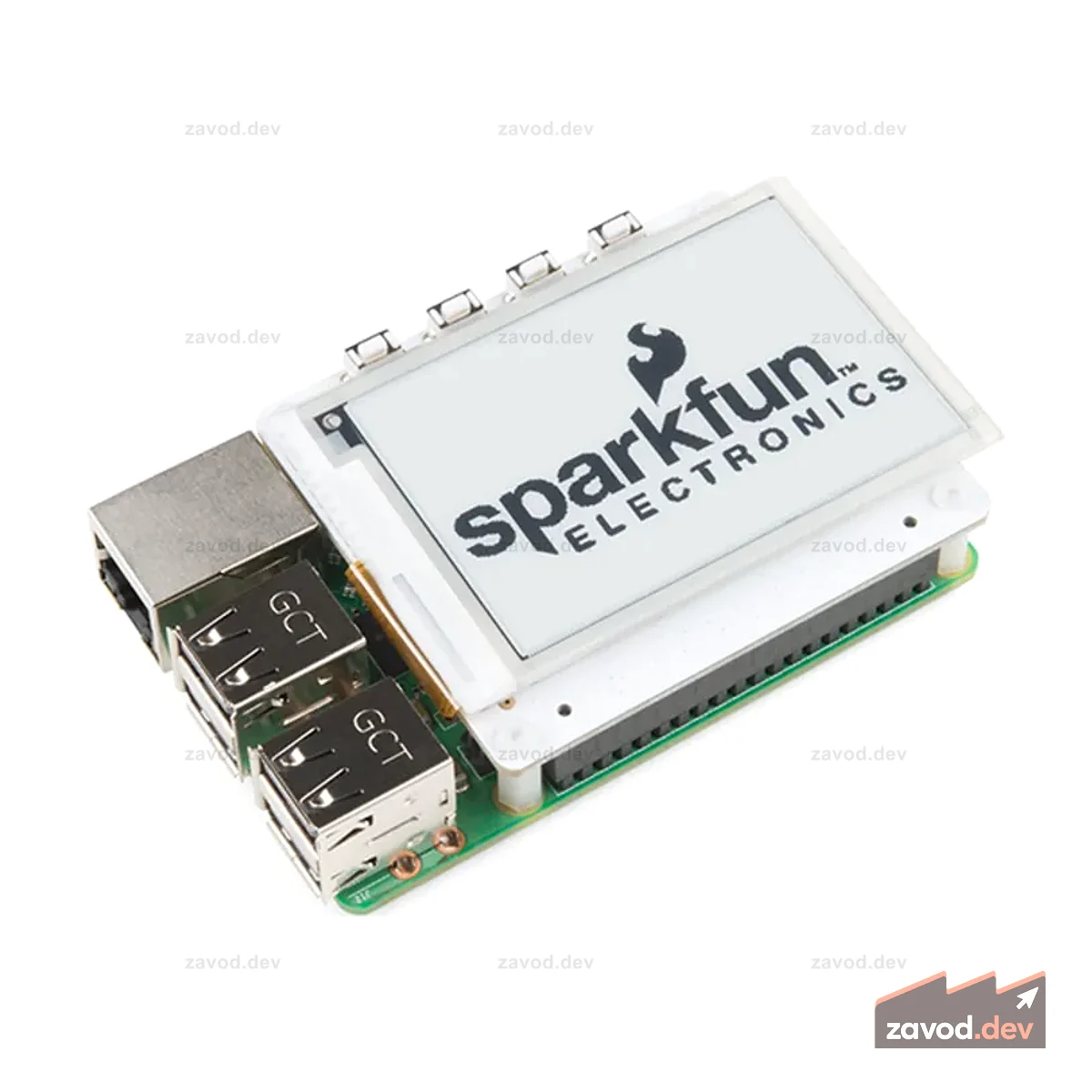 PaPiRus ePaper / eInk Screen HAT для Raspberry Pi