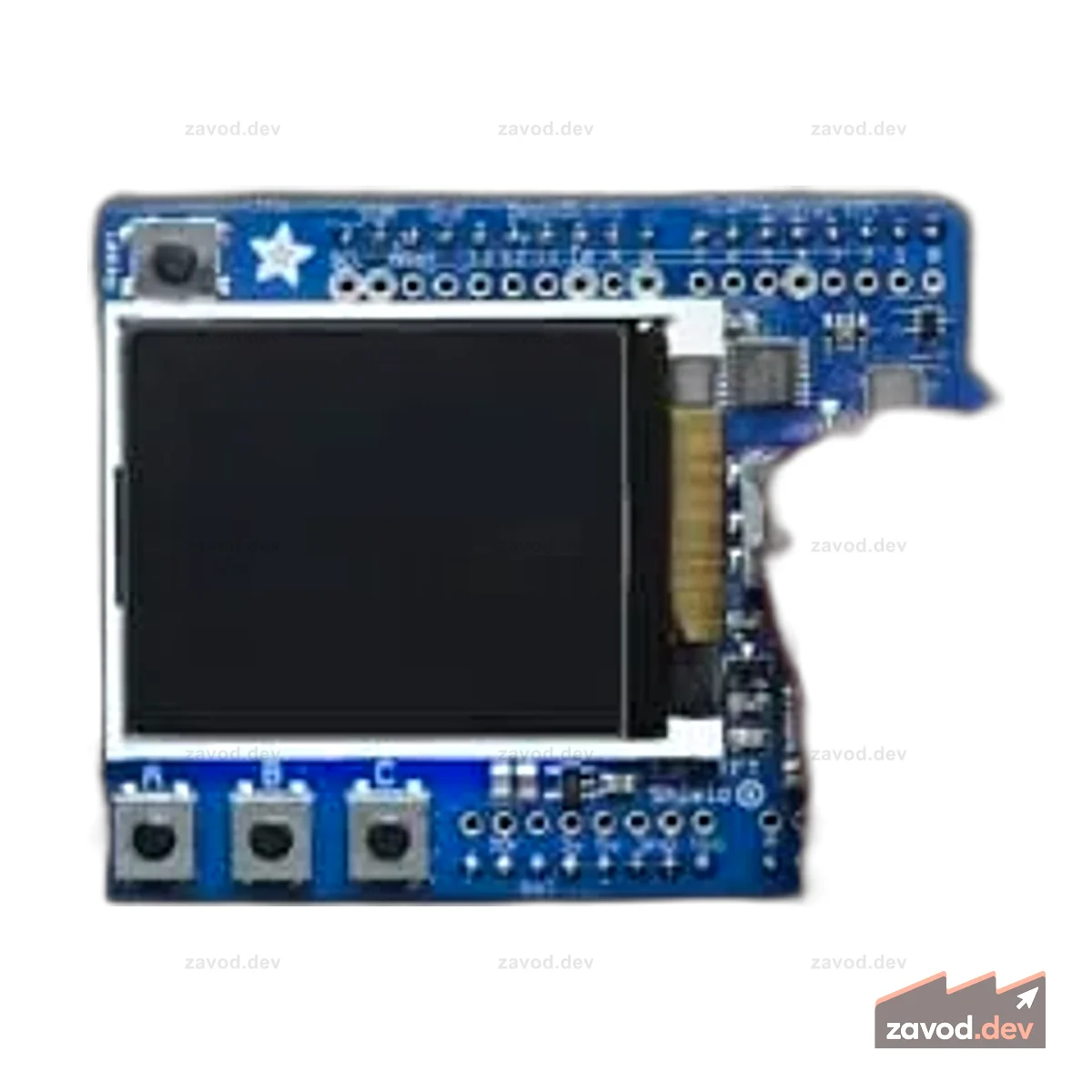 Adafruit 1,8-дюймовый цветной TFT-экран с картой памяти microSD и джойстиком — v2