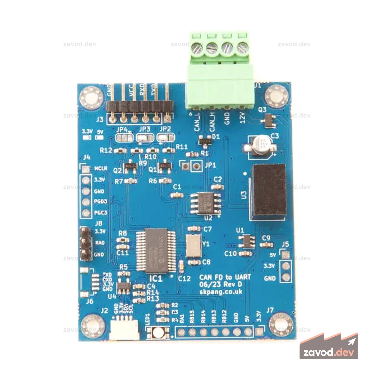 CAN-BUS to UART Converter v2
