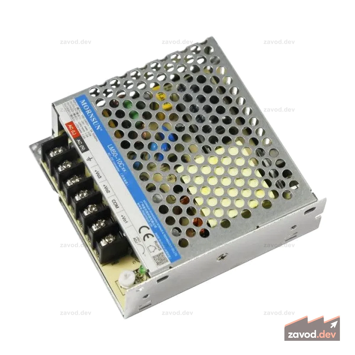 Mornsun LM50-10C052412-10 Закрытый импульсный источник питания переменного/постоянного тока, 50 Вт