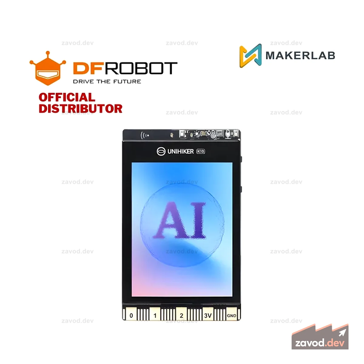 Плата для кодирования DFRobot UNIHIKER K10 Al для начинающих K12 STEM