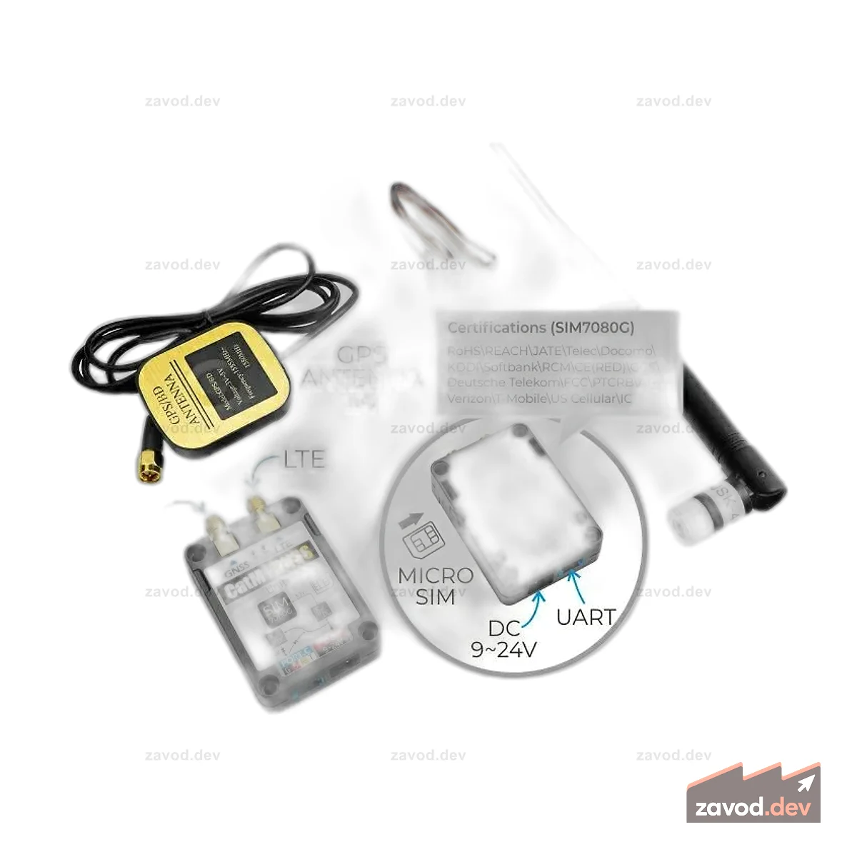 M5Stack SIM7080G CAT-M/NB-IoT+GNSS