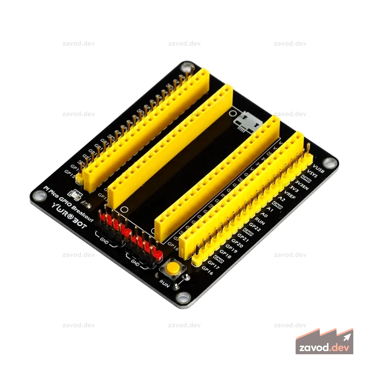 Плата расширения Raspberry Pi Pico GPIO