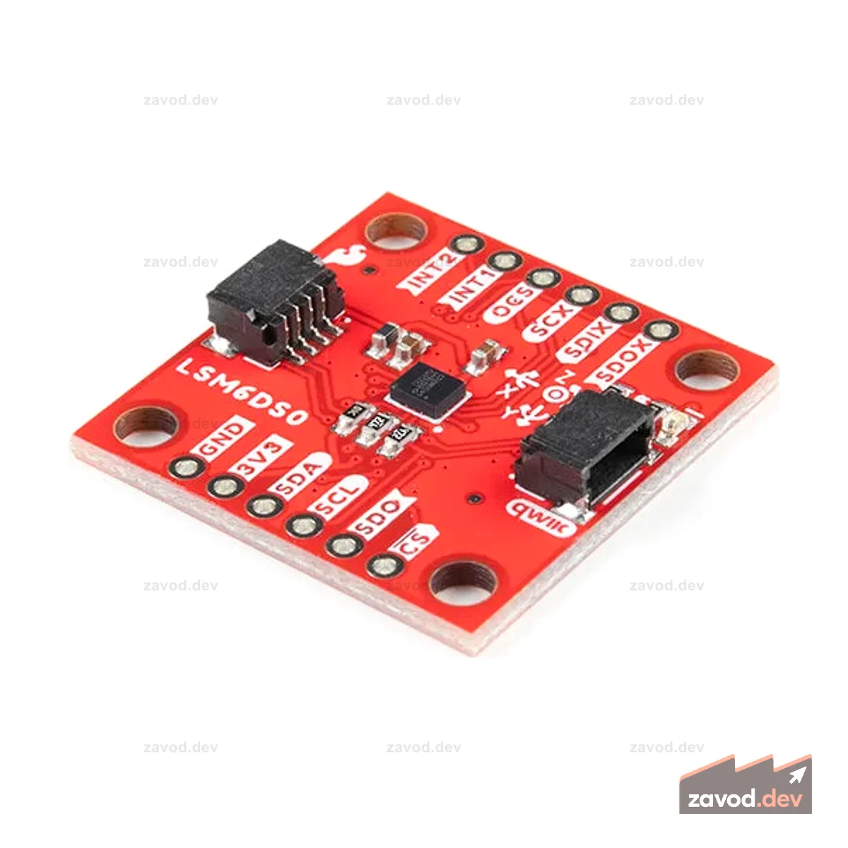 SparkFun: 6 степеней свободы - LSM6DSO (Qwiic)