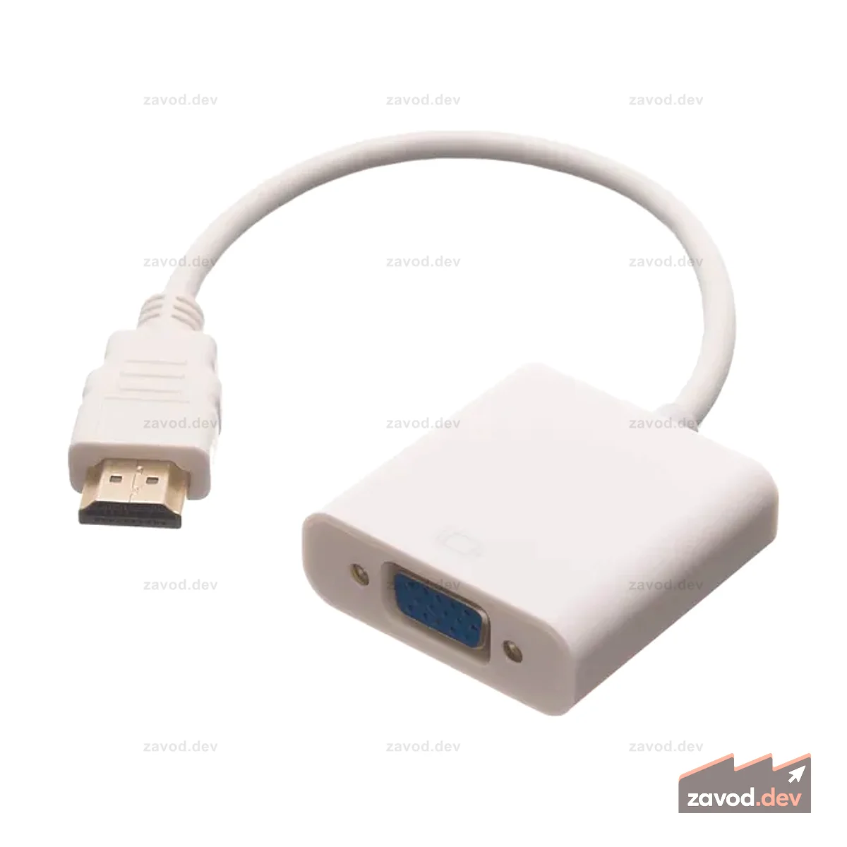 Переходник HDMI «папа» на «мама» VGA Кабель видеоконвертера