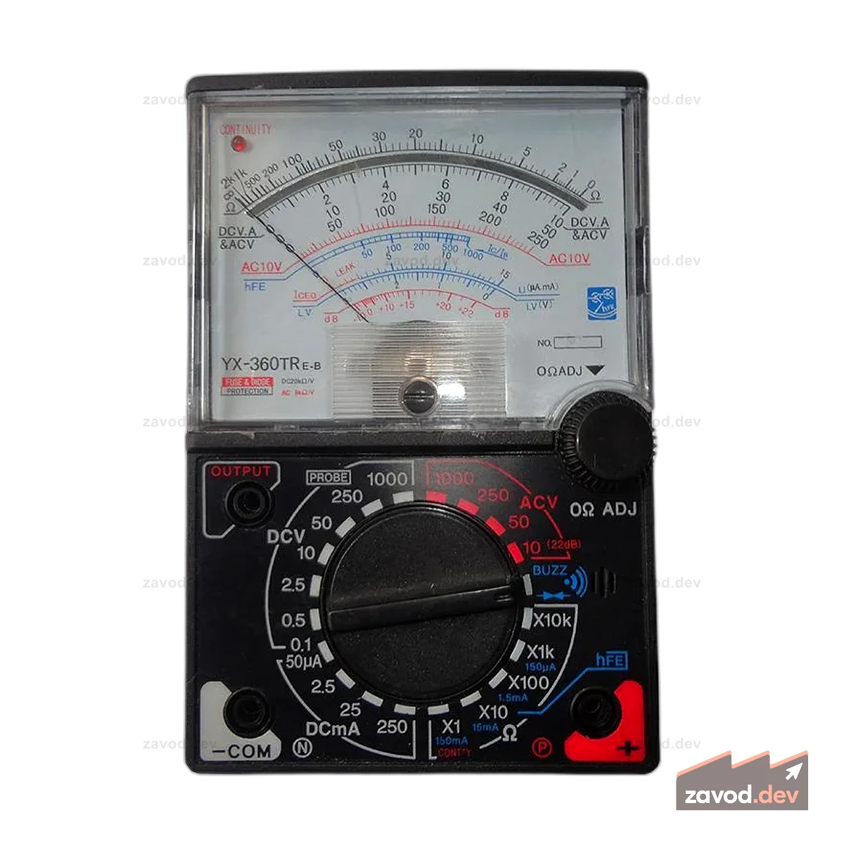 YX-3600TREB Аналоговый мультиметр