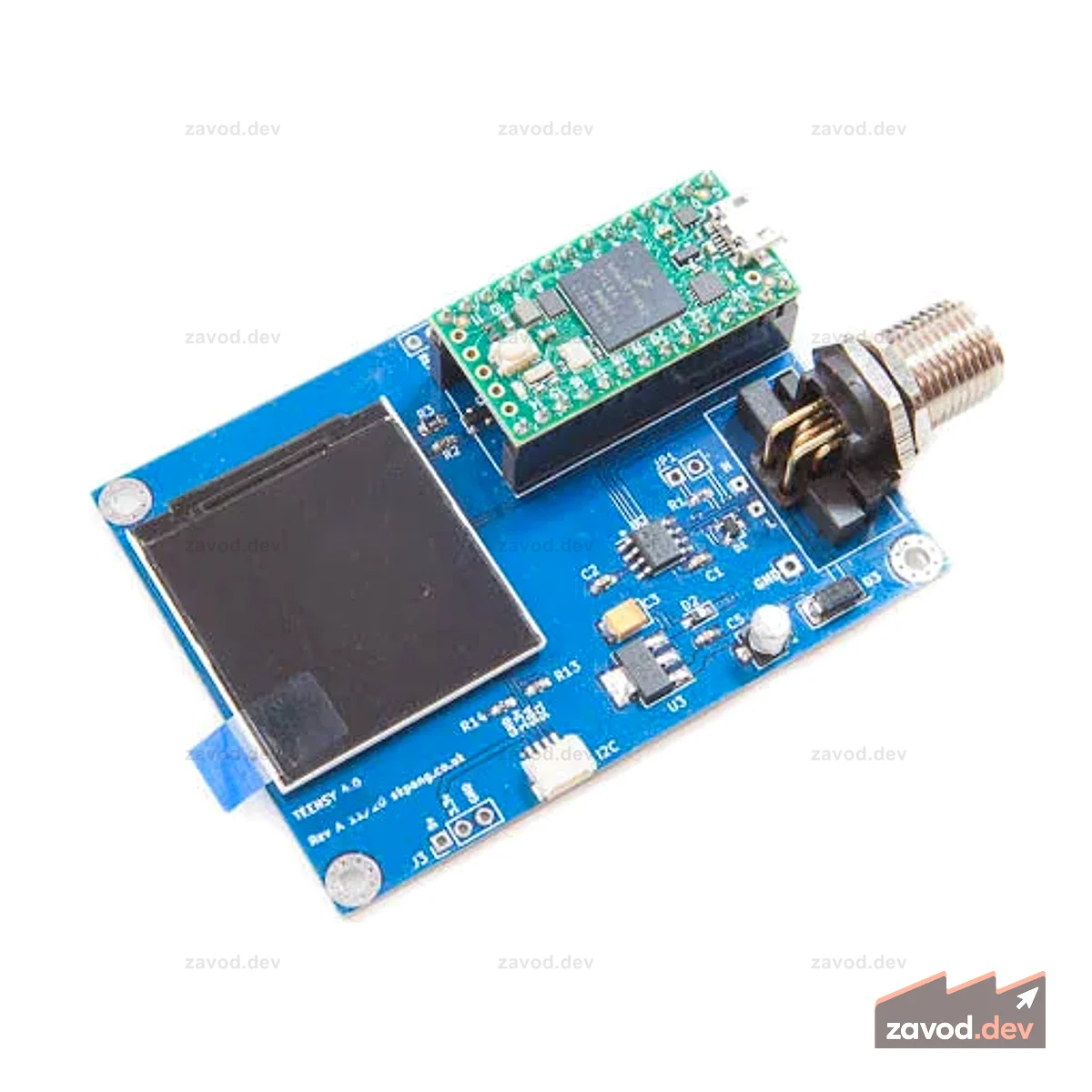 Teensy 4.0 с ЖК-дисплеем 240x240 и разъемом CAN-Bus Micro-C
