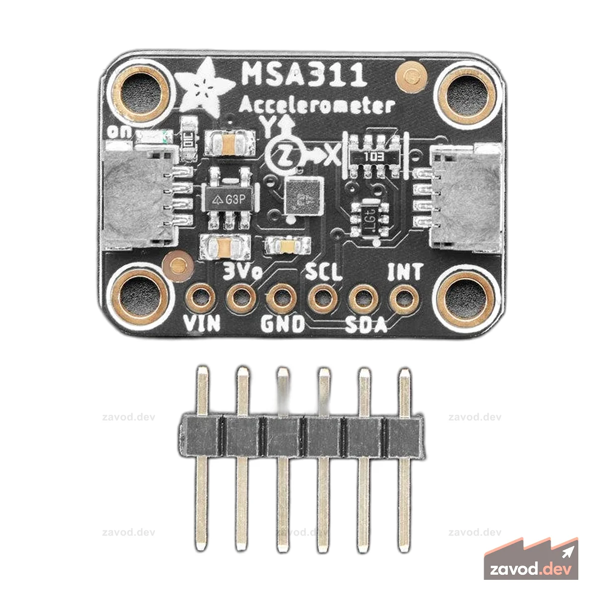 STEMMA QT/Qwiic MSA311 3