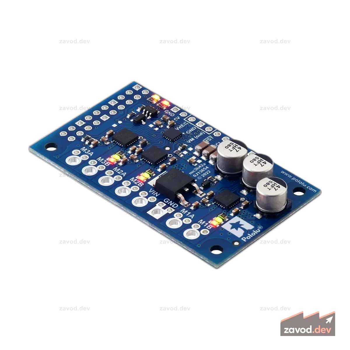 Motoron M3H256 Raspberry Pi I2C