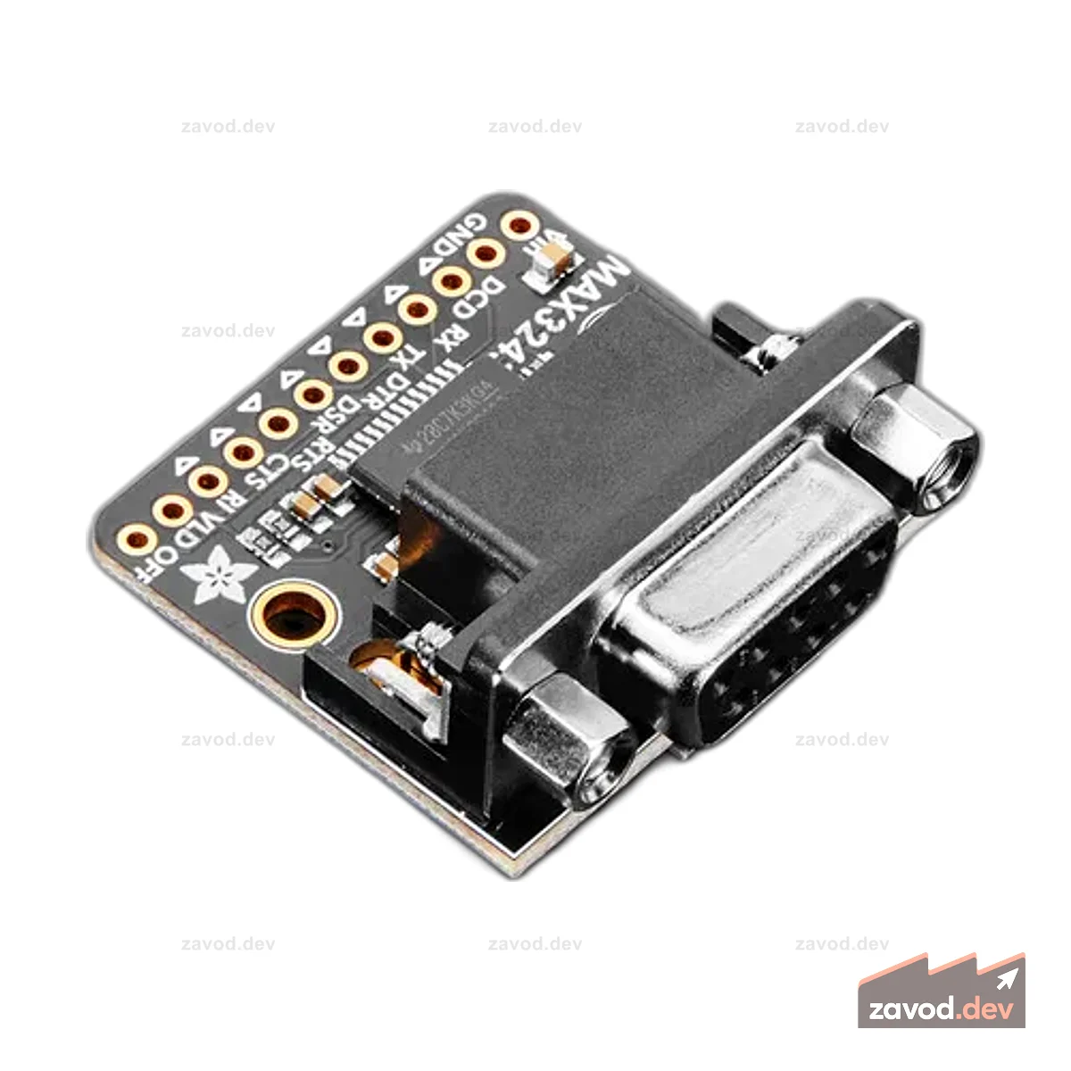 Adafruit RS-232 Полная распиновка переключателя уровня DE-9, гнездо