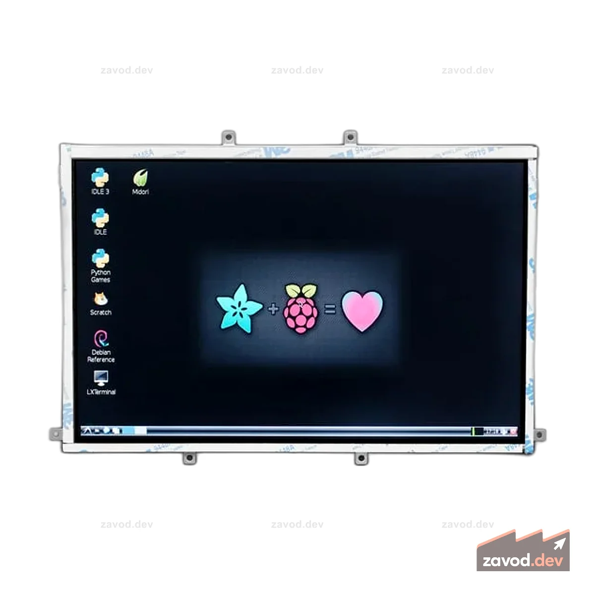 HDMI 4 Pi - 10.1" Display 1280x800 IPS - HDMI/VGA/NTSC/PAL
