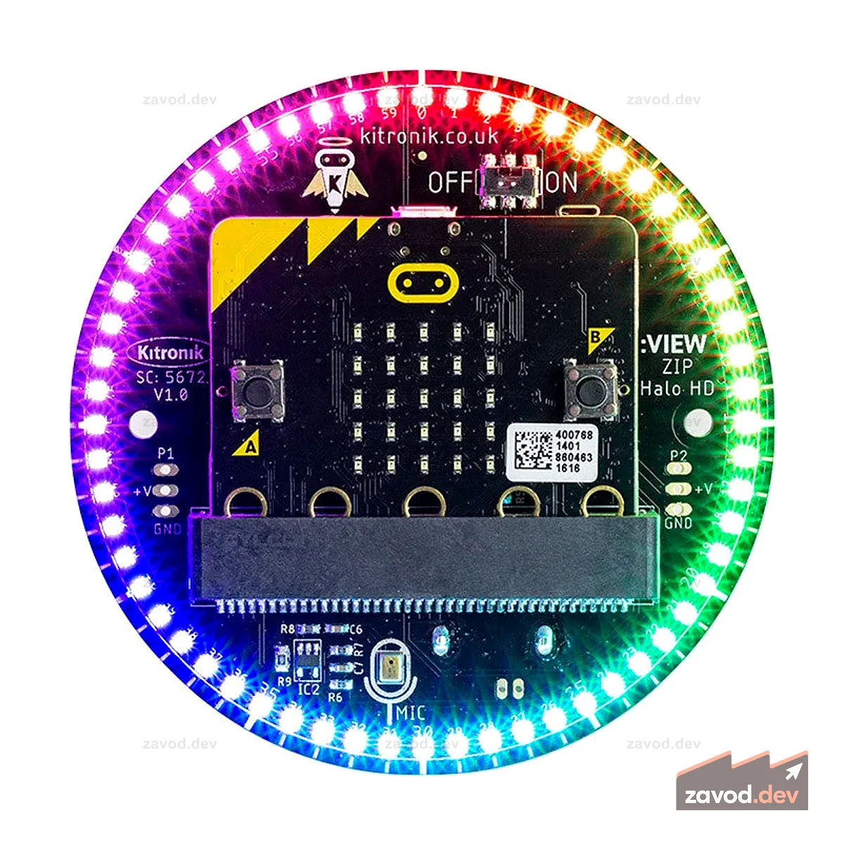 micro:bit ZIP halo HD