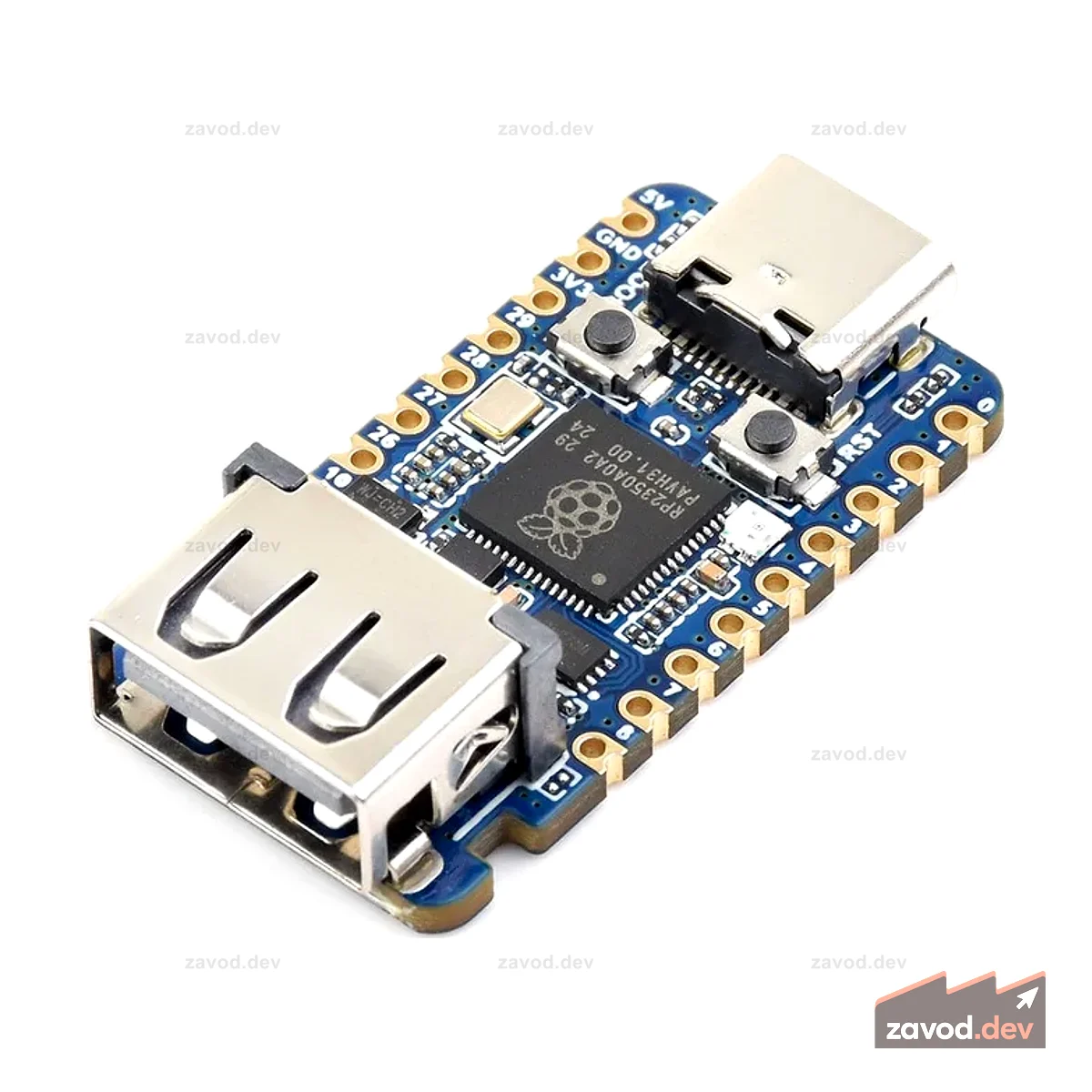 RP2350A Миниатюрная USB-плата для разработки