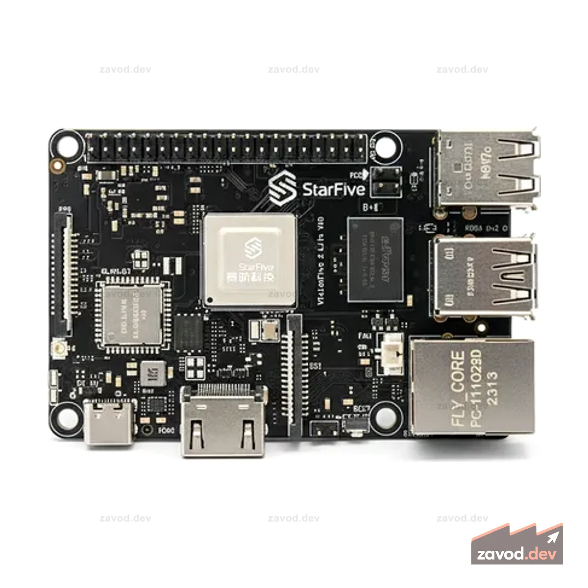 StarFive VisionFive 2 Lite четырехъядерный одноплатный компьютер RISC-V