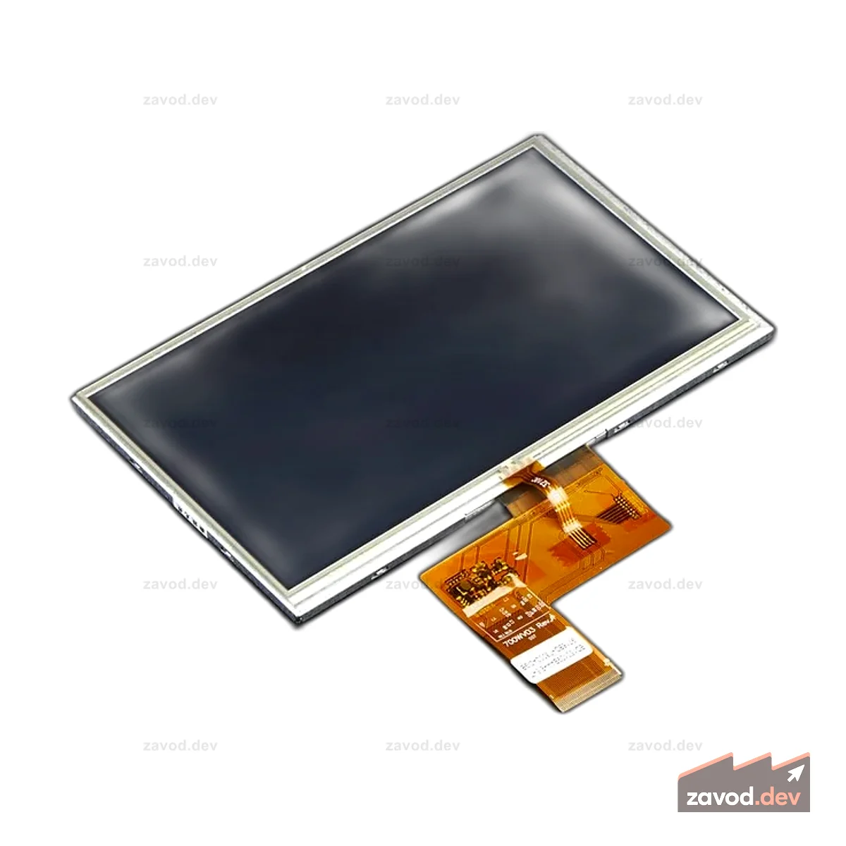 7,0-дюймовый 40-контактный TFT-дисплей — 800x480 с резистивным сенсорным экраном