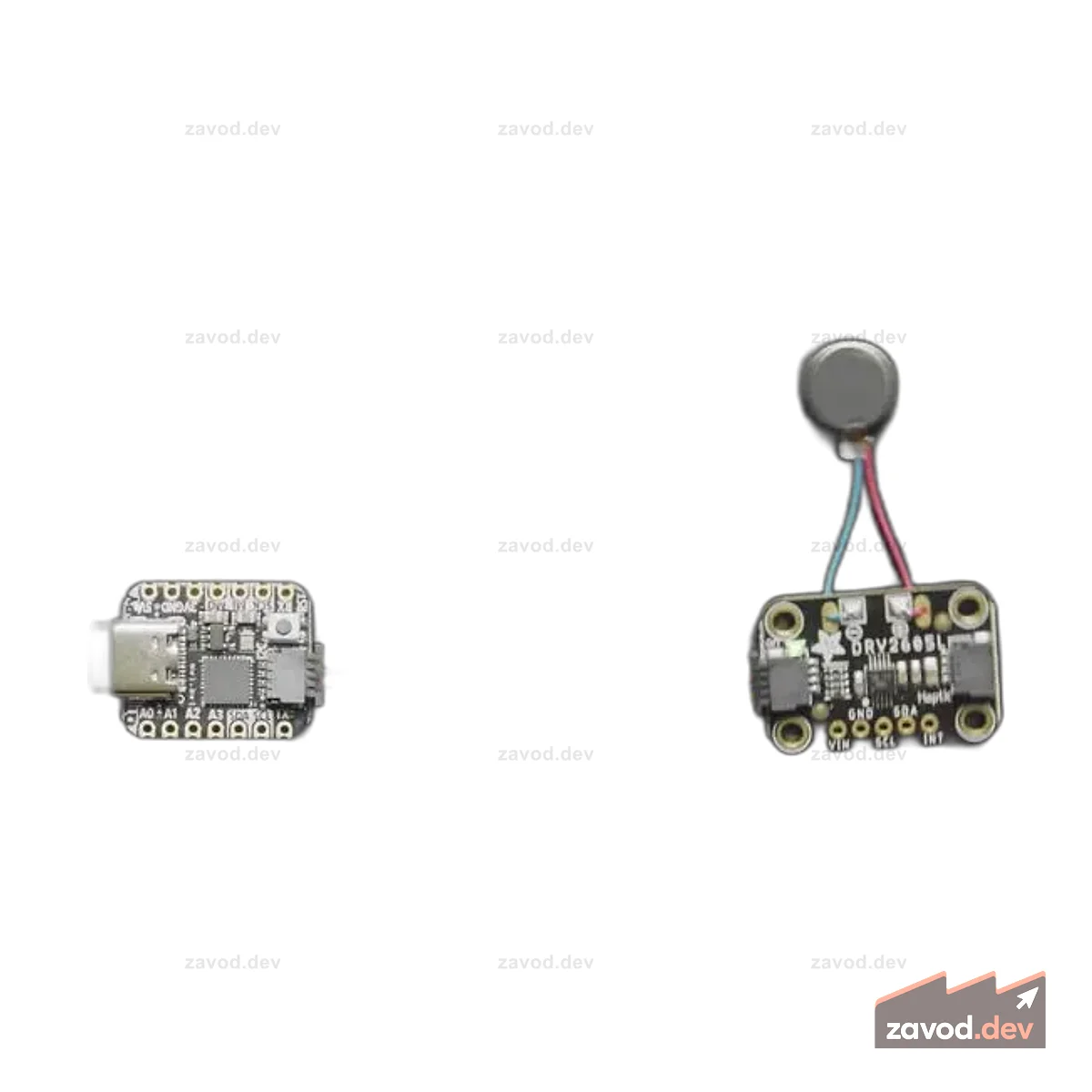 Контроллер тактильного двигателя Adafruit DRV2605L — STEMMA QT / Qwiic