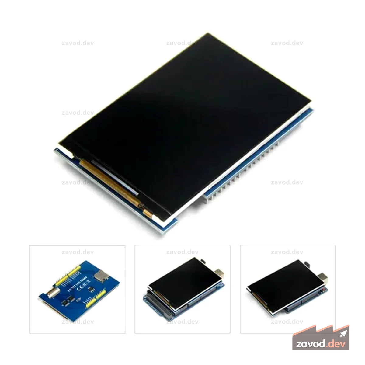 3,5-дюймовый модуль цветного экрана TFT 320 x 480 поддерживает Arduino UNO Mega2560