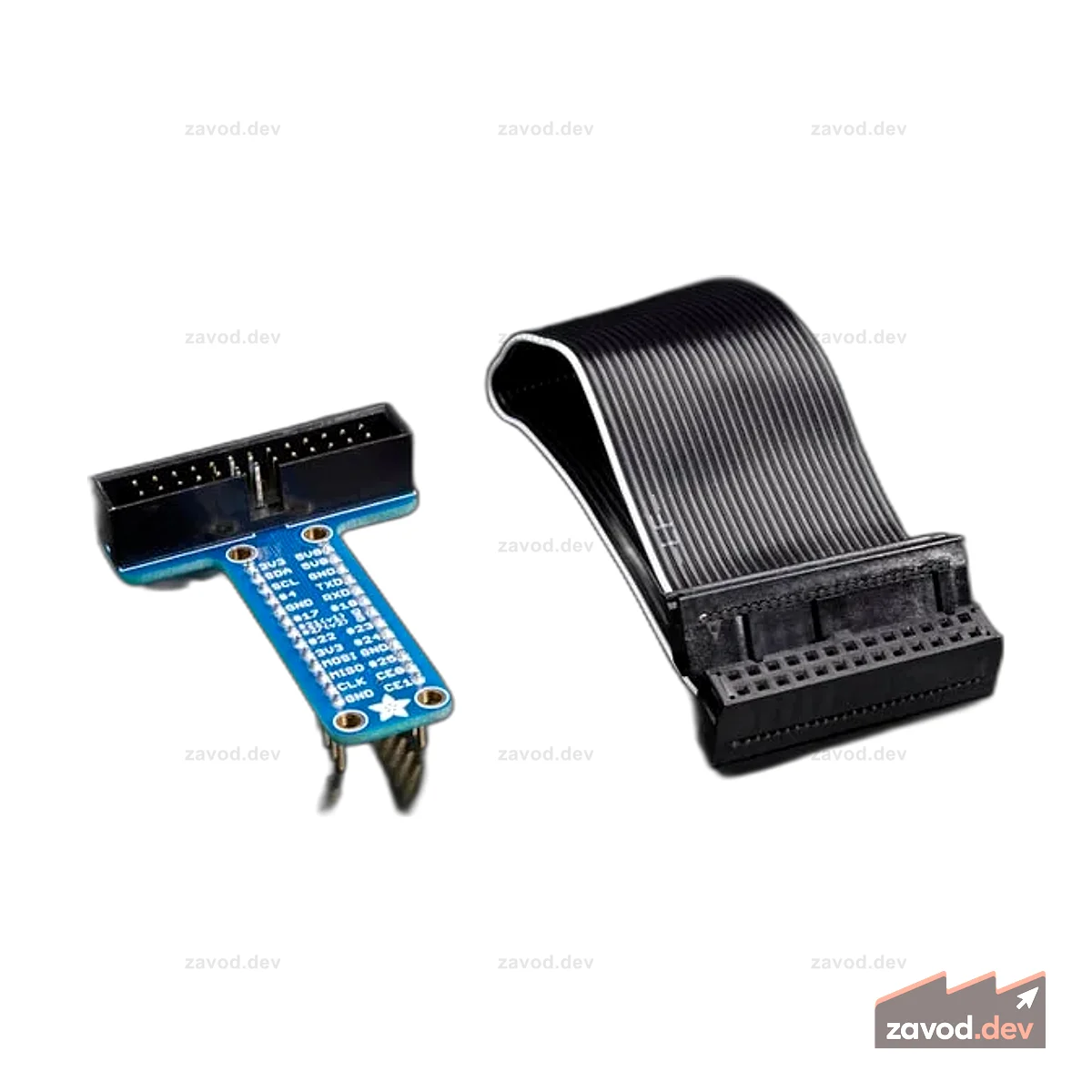 Adafruit Сборка Pi T-Cobbler Breakout для Raspberry Pi