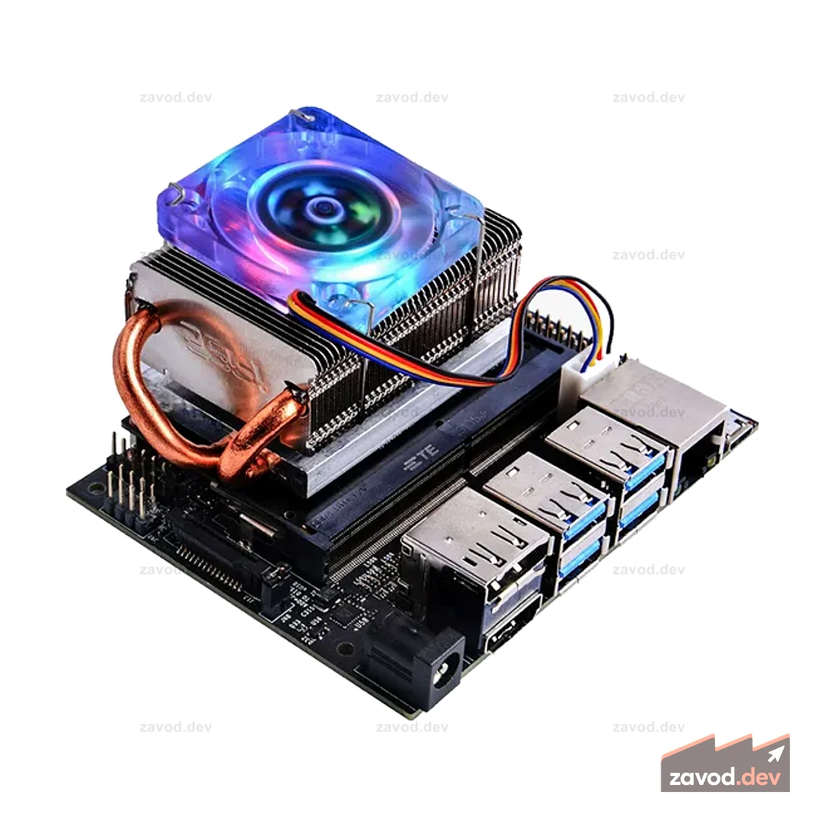 Вентилятор охлаждения процессора ICE Tower для Nvidia Jetson Nano