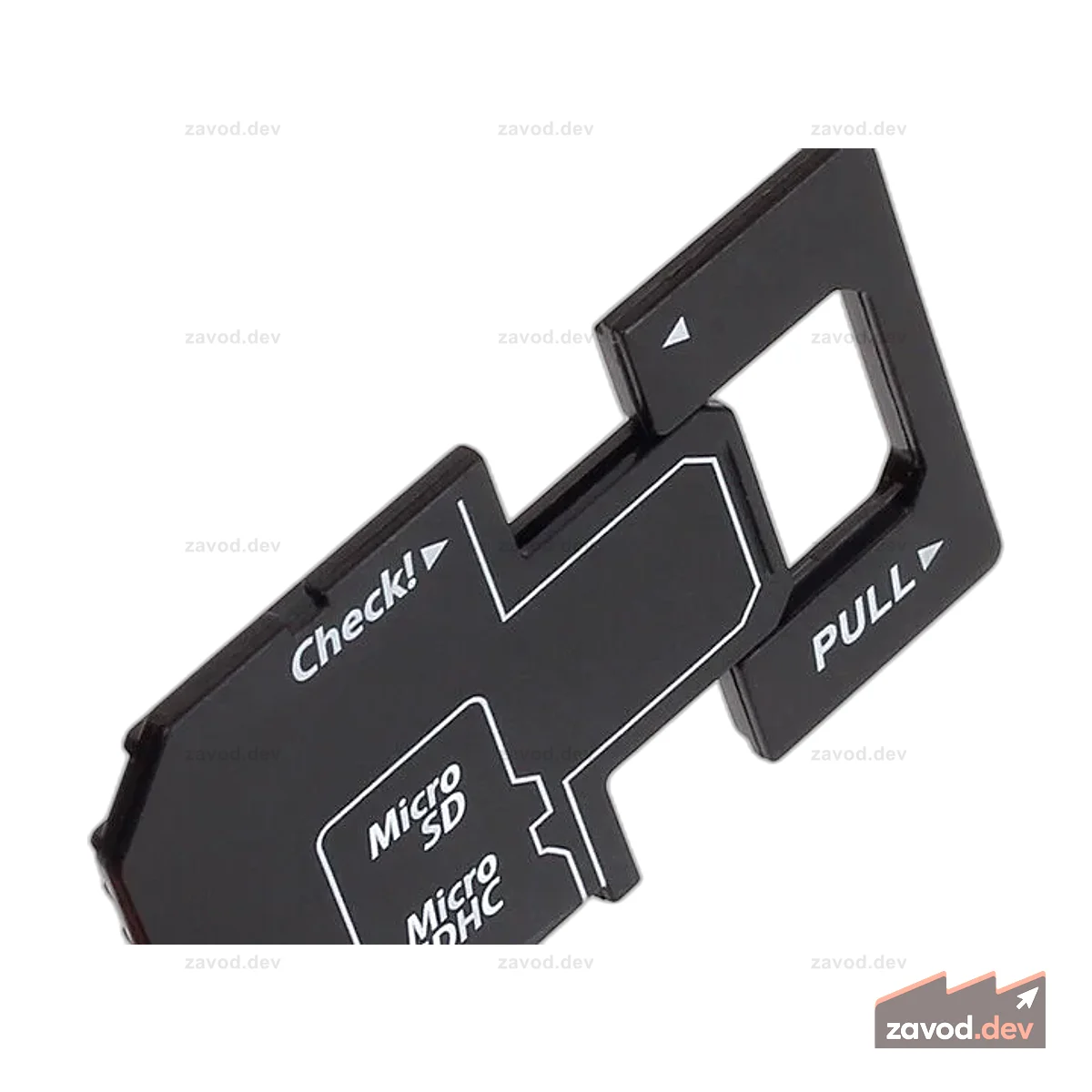 Устройство чтения карт памяти Micro SD(HC) 3-в-1