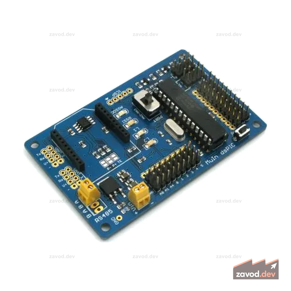 MuIn dsPIC - Мультиинтерфейсная плата с PIC33F