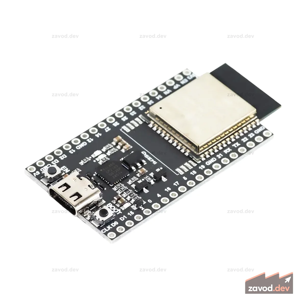 7Semi ESP32-DEVKIT-E — Плата разработки ESP32 WiFi BLE с CP2102 USB-UART
