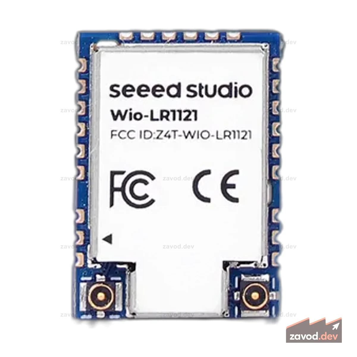 Беспроводной модуль Wio-LR1121 с IPEX (катушкой для ленты), встроенным LR1121, поддерживает суб-ГГц, ISM 2,4 ГГц и спутниковый S-диапазон 2,1 ГГц.