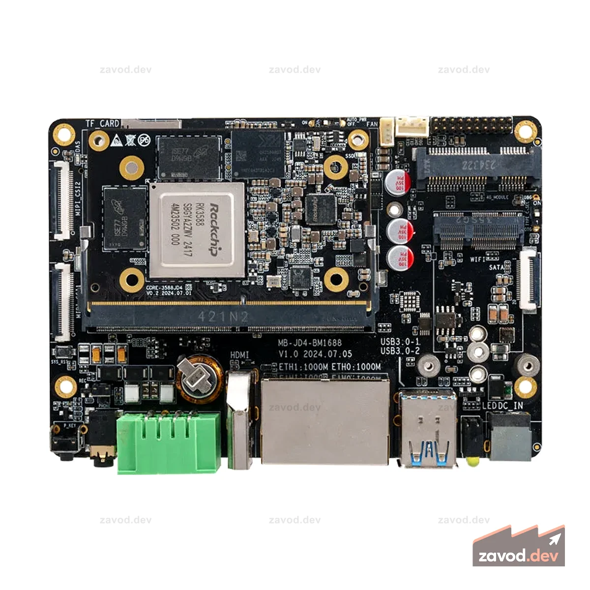 AIO-3588JD4 AI Motherboard RK3588