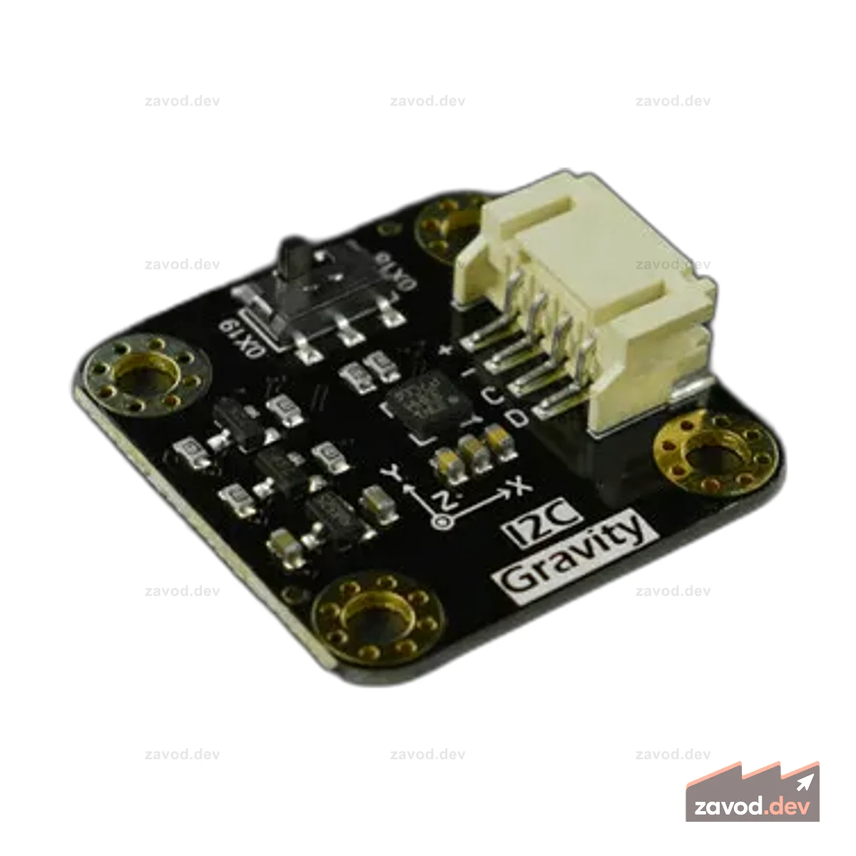 Гравитация: I2C LIS331HH Трехосевой датчик акселерометра (±6 г/± 12 г/± 24 г)